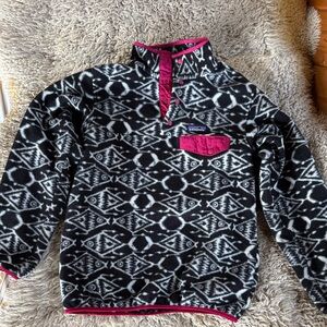 Patagonia Synchilla Fleece Ikat Fish Print XS